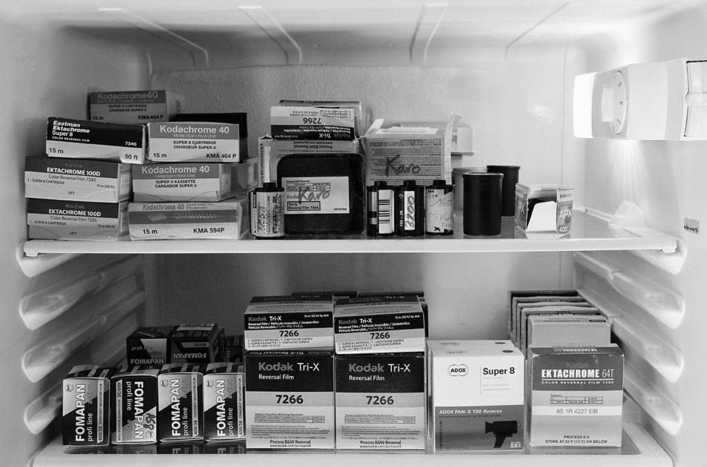 pellicules photographique argentique atelier super 8 de Tours